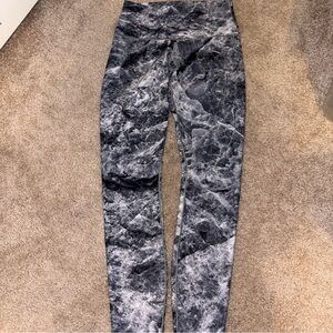 Marble Print Ankle-Length Women's Pants Colorado Threads